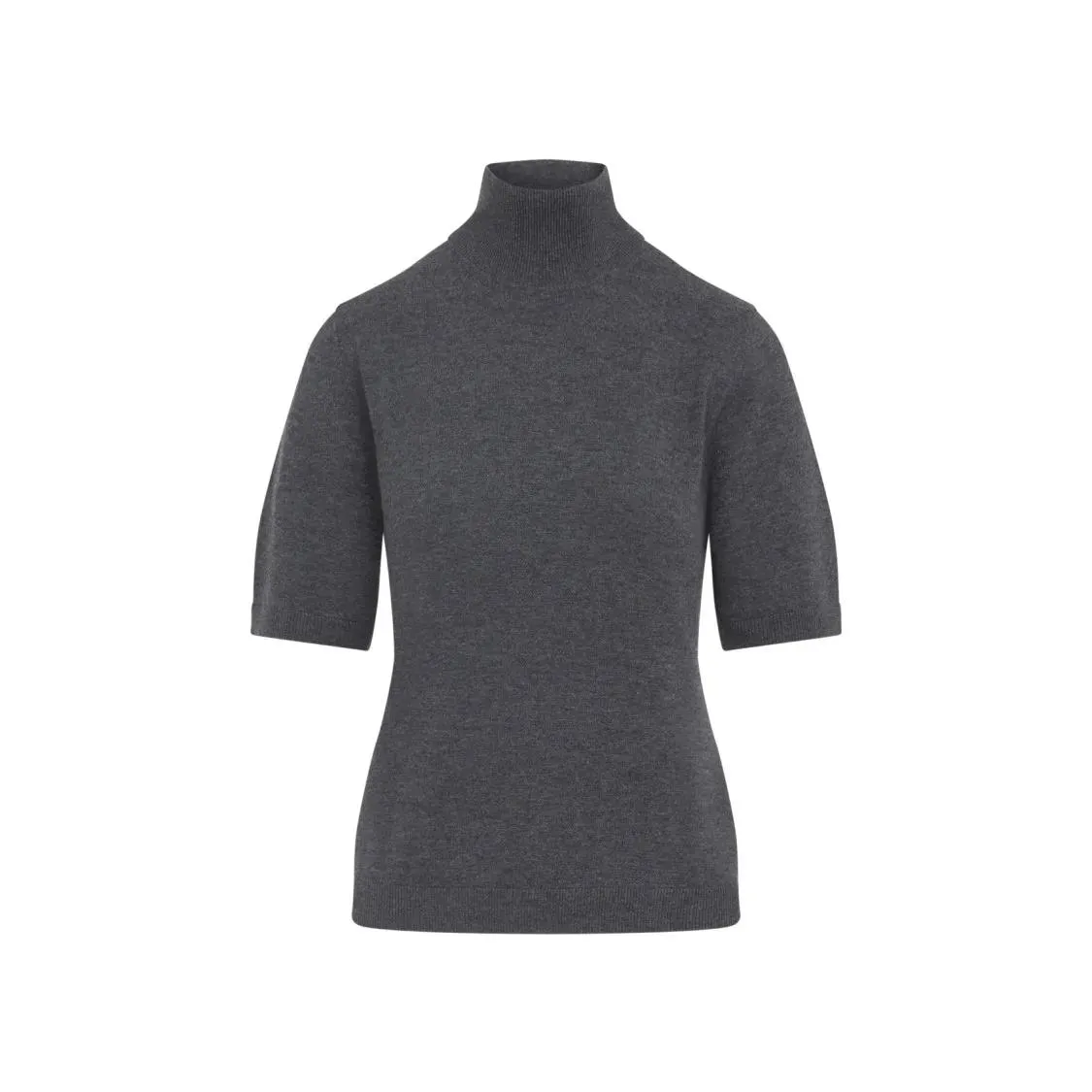 Max Mara - Fitted Wool Sweater - Größe M - grau Max Mara - Fitted Wool Sweater - Größe M - grau