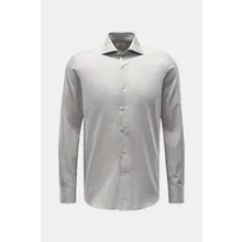 Gherardi - Herren - Casual Hemd Haifisch-Kragen grau meliert Gherardi - Herren - Casual Hemd Haifisch-Kragen grau meliert