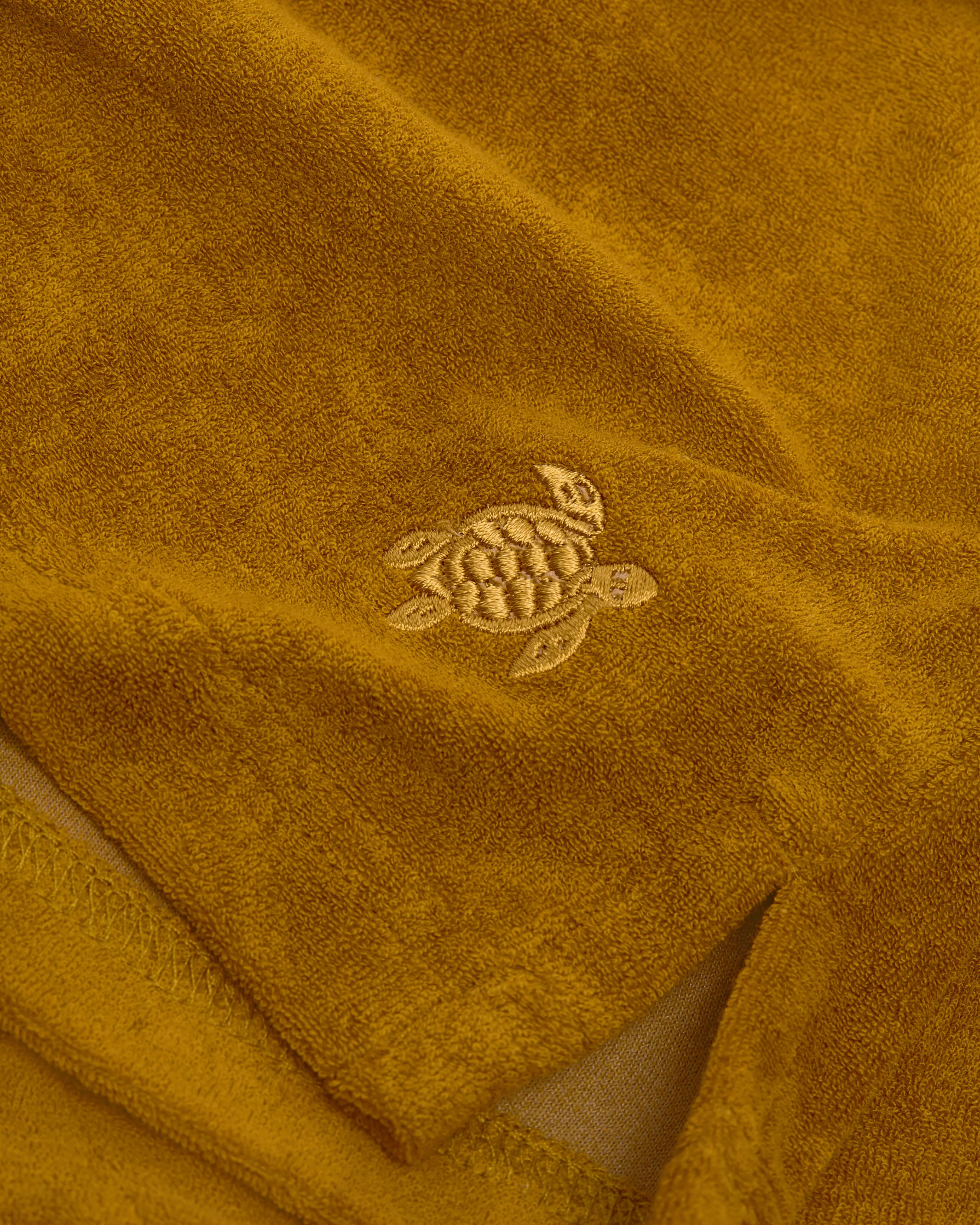 Vilebrequin - Solid Bowling-hemd Aus Frottee Für Herren - Hemd - Charli - Marone - Größe XL – Bild 6