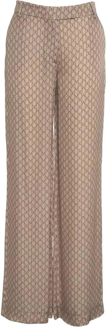 Guess - Palazzo pants with logo print - Größe 38 - beige Guess - Palazzo pants with logo print - Größe 38 - beige