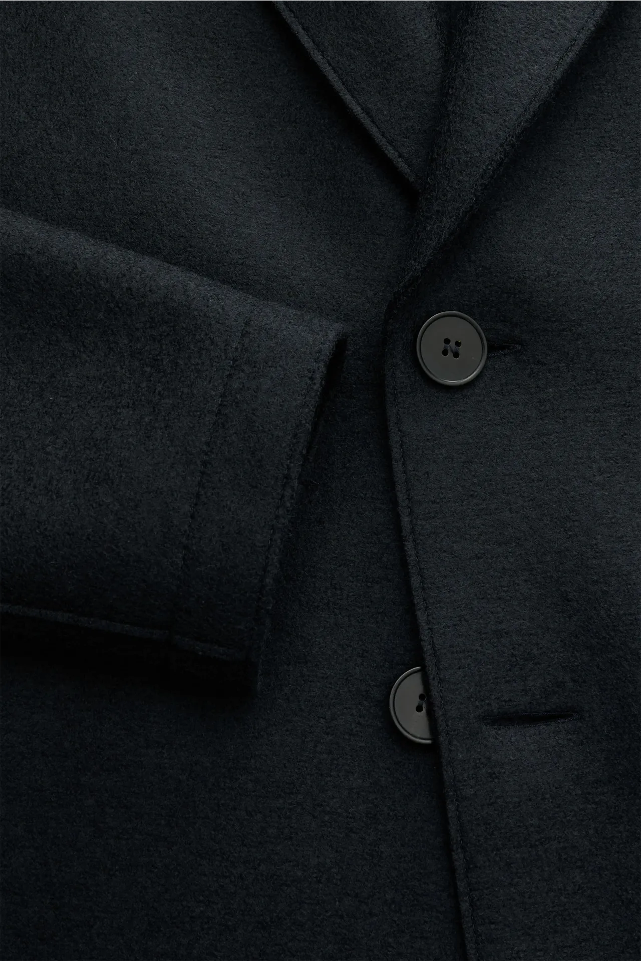 Harris Wharf London - Herren - Wollmantel navy – Bild 4