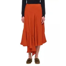 Colville - Voulant Midi Skirt - Größe 40 - orange Colville - Voulant Midi Skirt - Größe 40 - orange