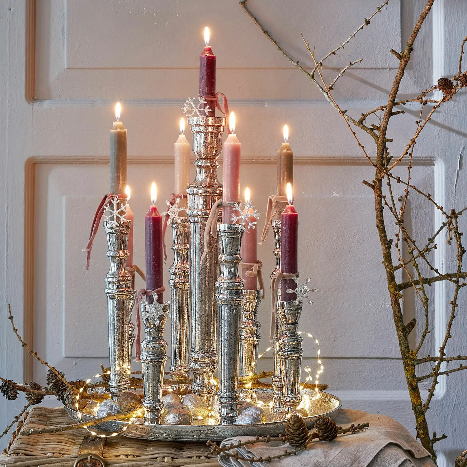 Kerze 12er Set Bauceau – Bild 4