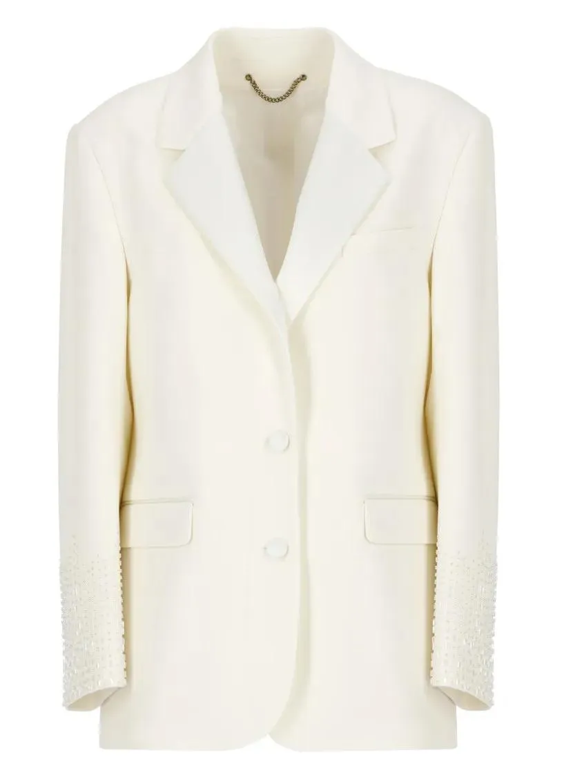 Golden Goose - Ivory Maia Blazer - Größe 40 - beige Golden Goose - Ivory Maia Blazer - Größe 40 - beige
