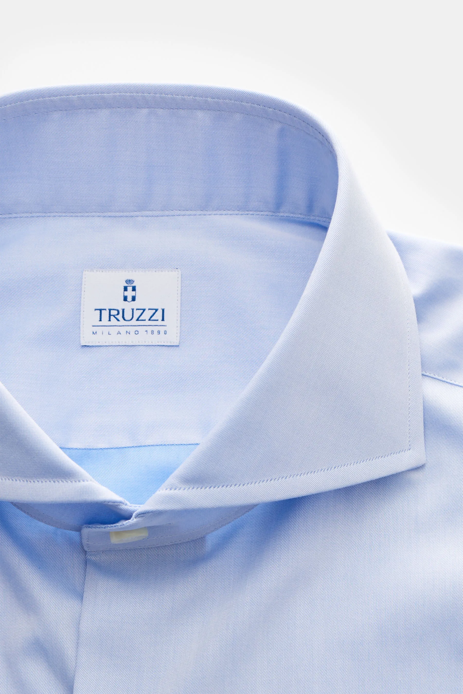 Truzzi - Herren - Business Hemd Haifisch-Kragen 'Napoli Busto' hellblau – Bild 2