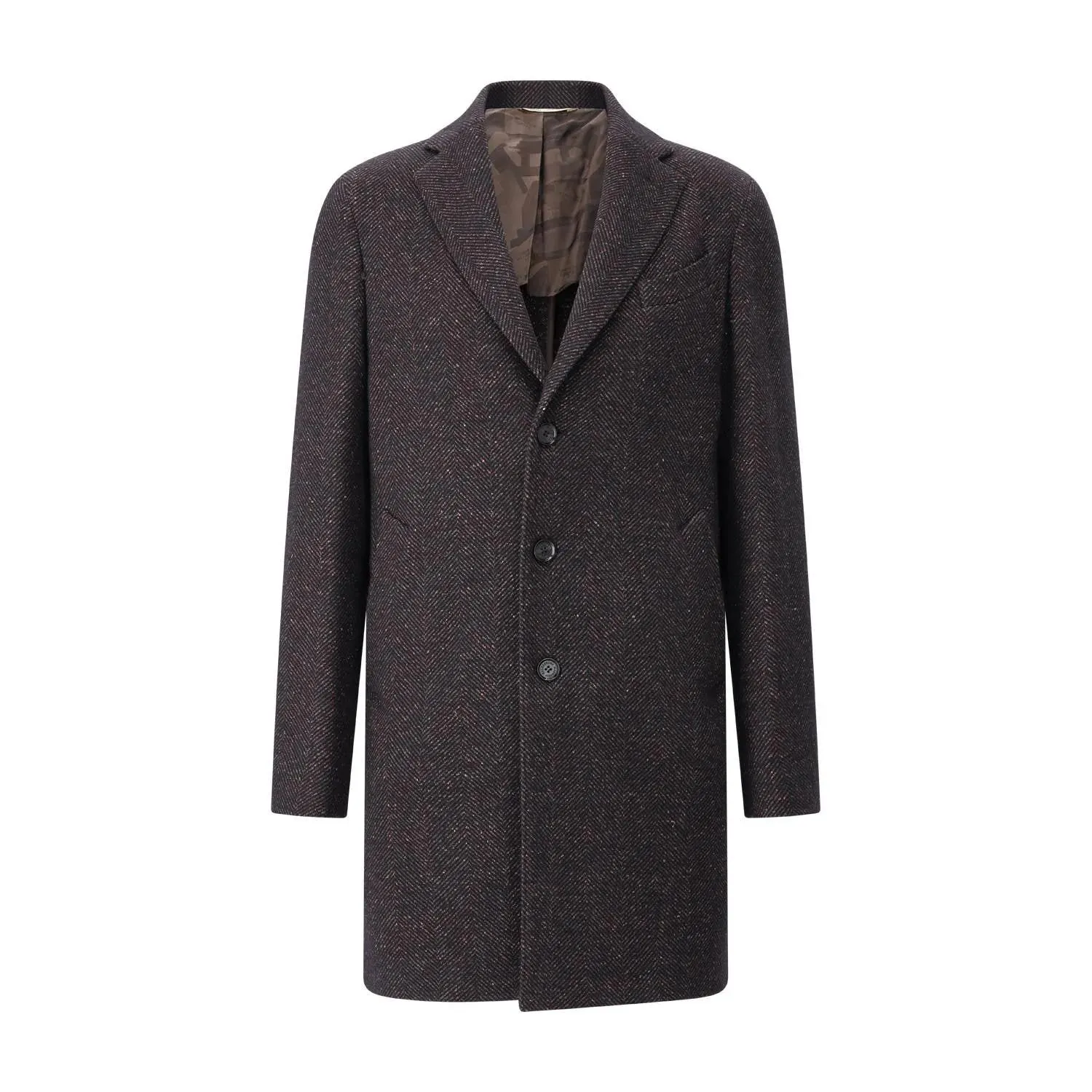 Maurizio Baldassari - Mantel aus Woll-Kaschmir-Mix - Größe 50 - braun Maurizio Baldassari - Mantel aus Woll-Kaschmir-Mix - Größe 50 - braun