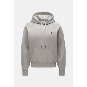 Ami Paris - Herren - Kapuzenpullover %27Ami de Cœur%27 hellgrau meliert Ami Paris - Herren - Kapuzenpullover %27Ami de Cœur%27 hellgrau meliert