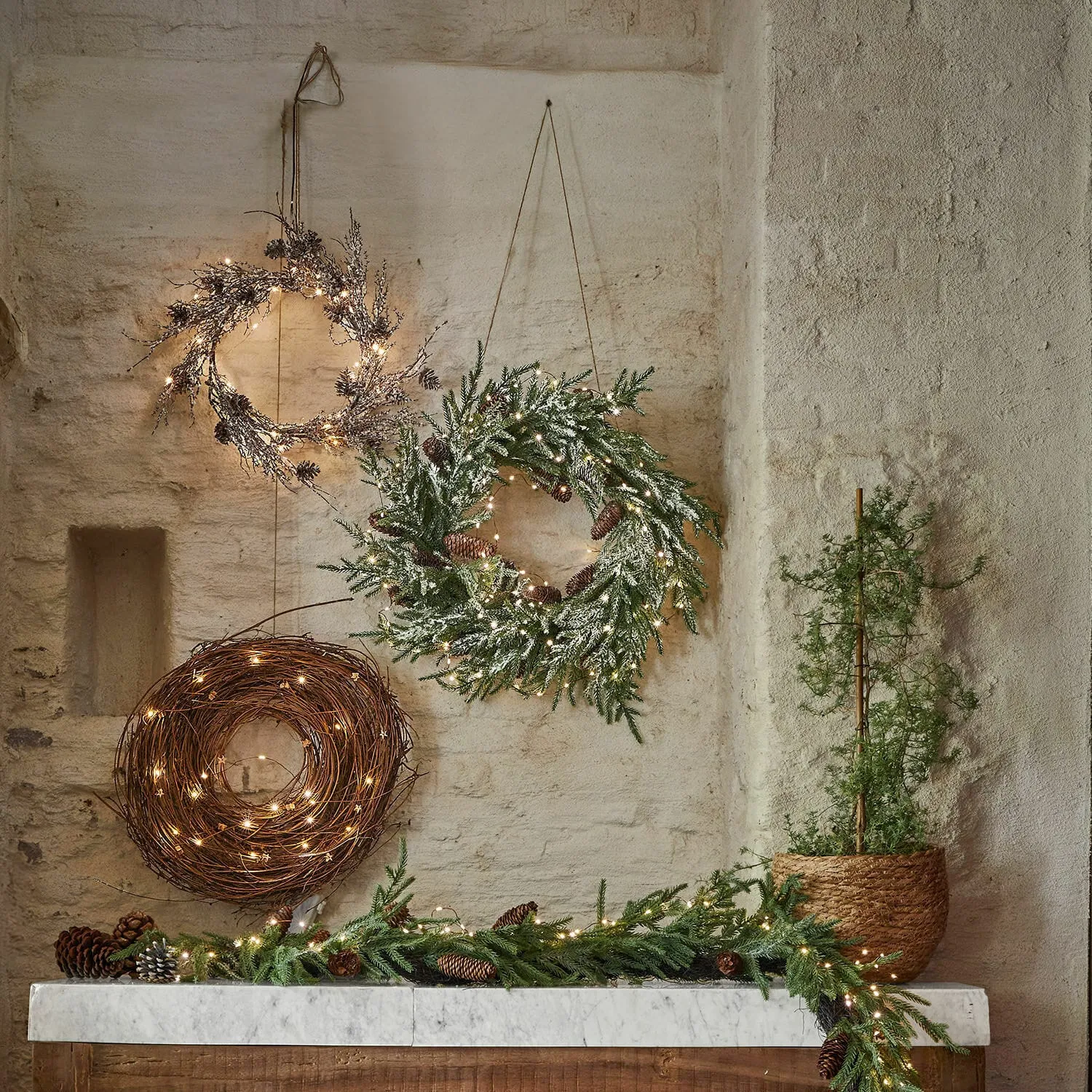 LED-Kranz Sahani – Bild 4