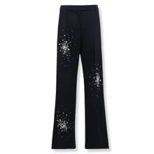 Des Phemmes - Wide-Leg Tailored Suit Pants With Smooth Finish - Größe 40 - schwarz Des Phemmes - Wide-Leg Tailored Suit Pants With Smooth Finish - Größe 40 - schwarz