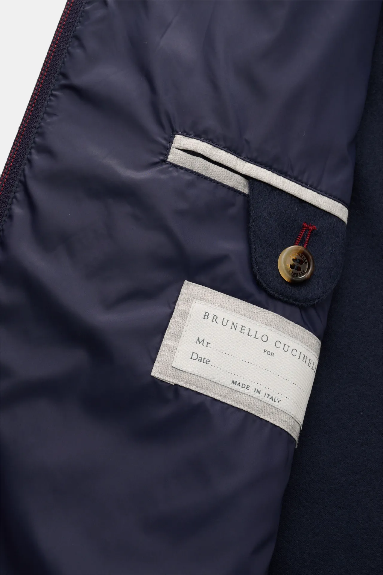 Brunello Cucinelli - Herren - Cashmere Blouson navy – Bild 6