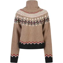 Alanui - Sweet Winter Turtleneck Sweater Brown - Größe XS - braun Alanui - Sweet Winter Turtleneck Sweater Brown - Größe XS - braun