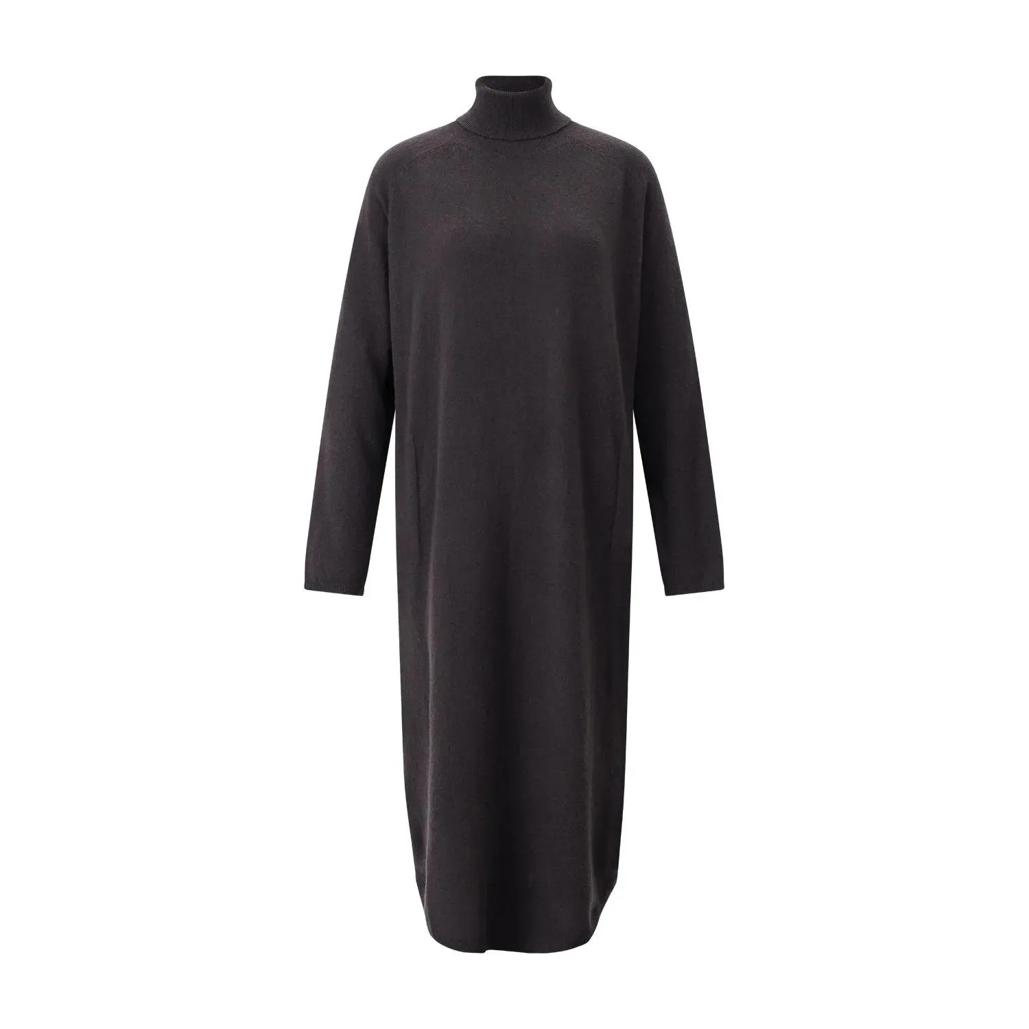 Sminfinity - Midikleid aus Kaschmir - Größe S - dunkelgrau Sminfinity - Midikleid aus Kaschmir - Größe S - dunkelgrau