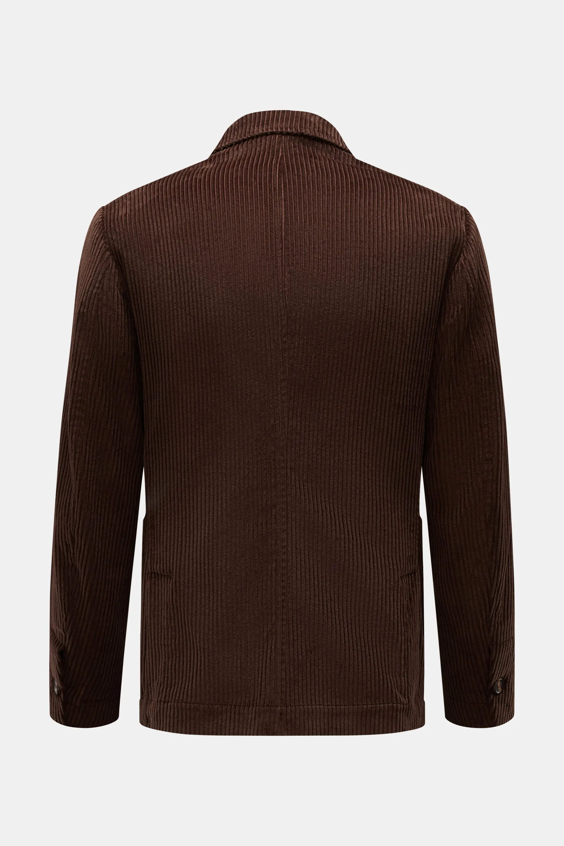 Doppiaa - Herren - Cord-Sakko 'Aansonia' dunkelbraun – Bild 3