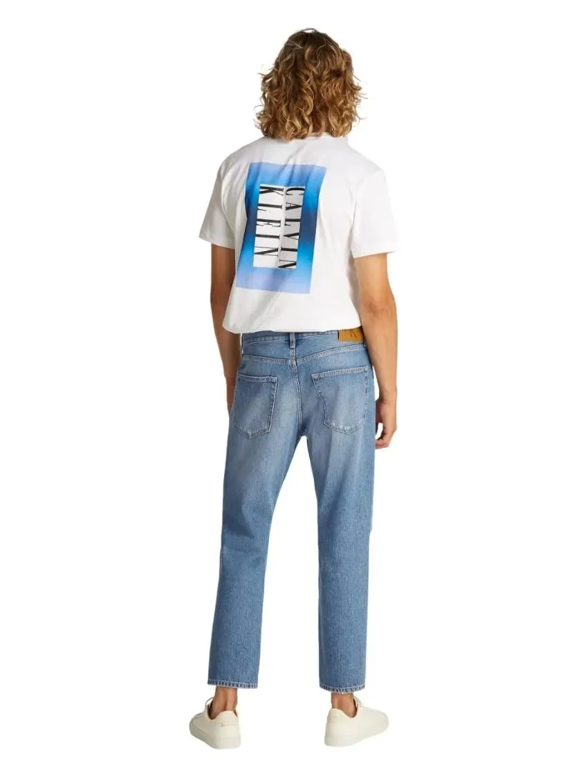 Calvin Klein - High-Waisted Relaxed Fit Jeans - Größe 28 - blau