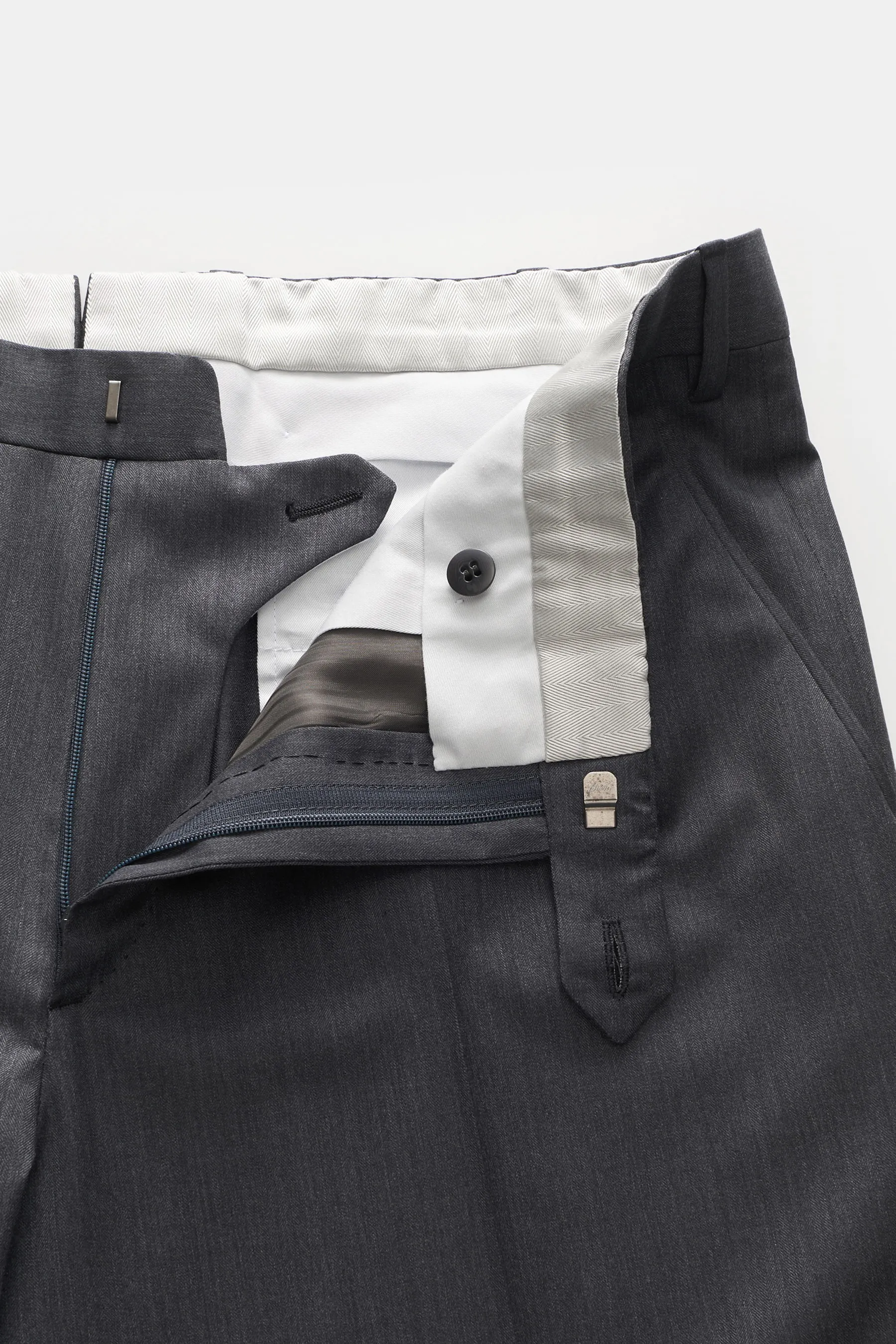 Brioni - Herren - Anzug 'Brunico' dunkelgrau – Bild 6