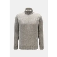 Piacenza 1733 - Herren - Rollkragenpullover grau meliert Piacenza 1733 - Herren - Rollkragenpullover grau meliert