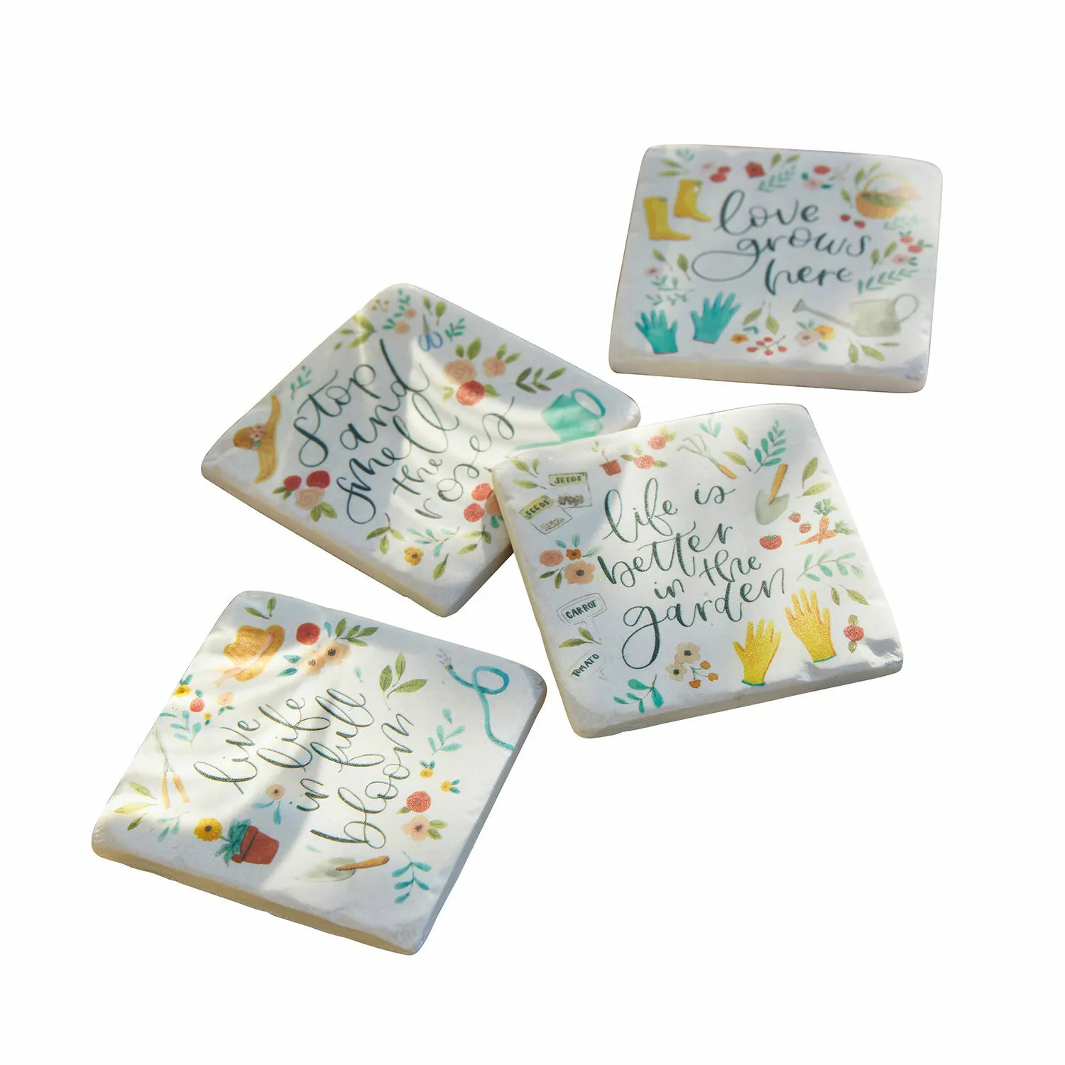 Untersetzer 4er Set Happy – Bild 3