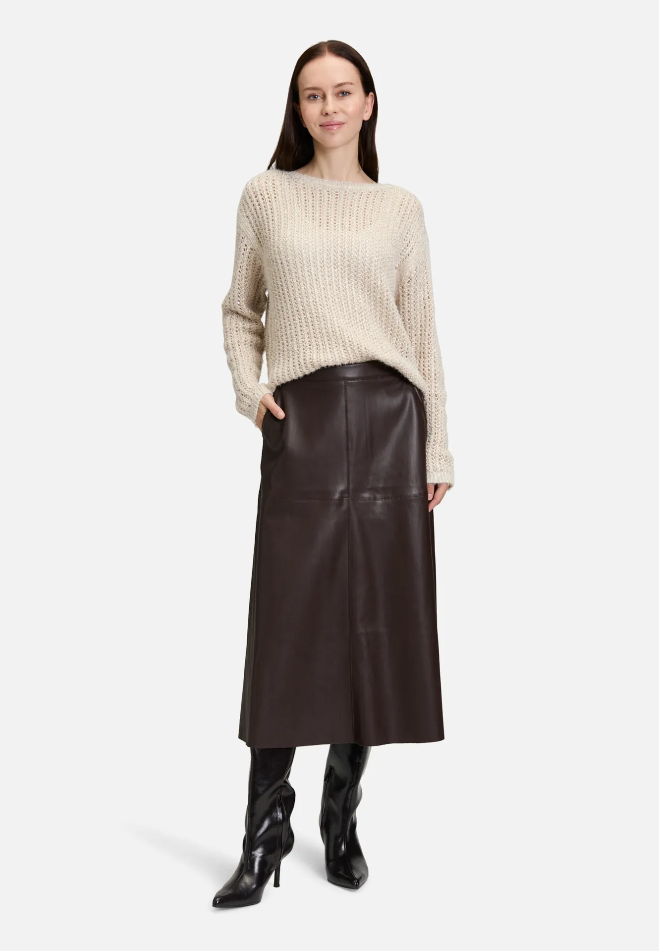 A-Linien-Rock unifarben – Bild 2