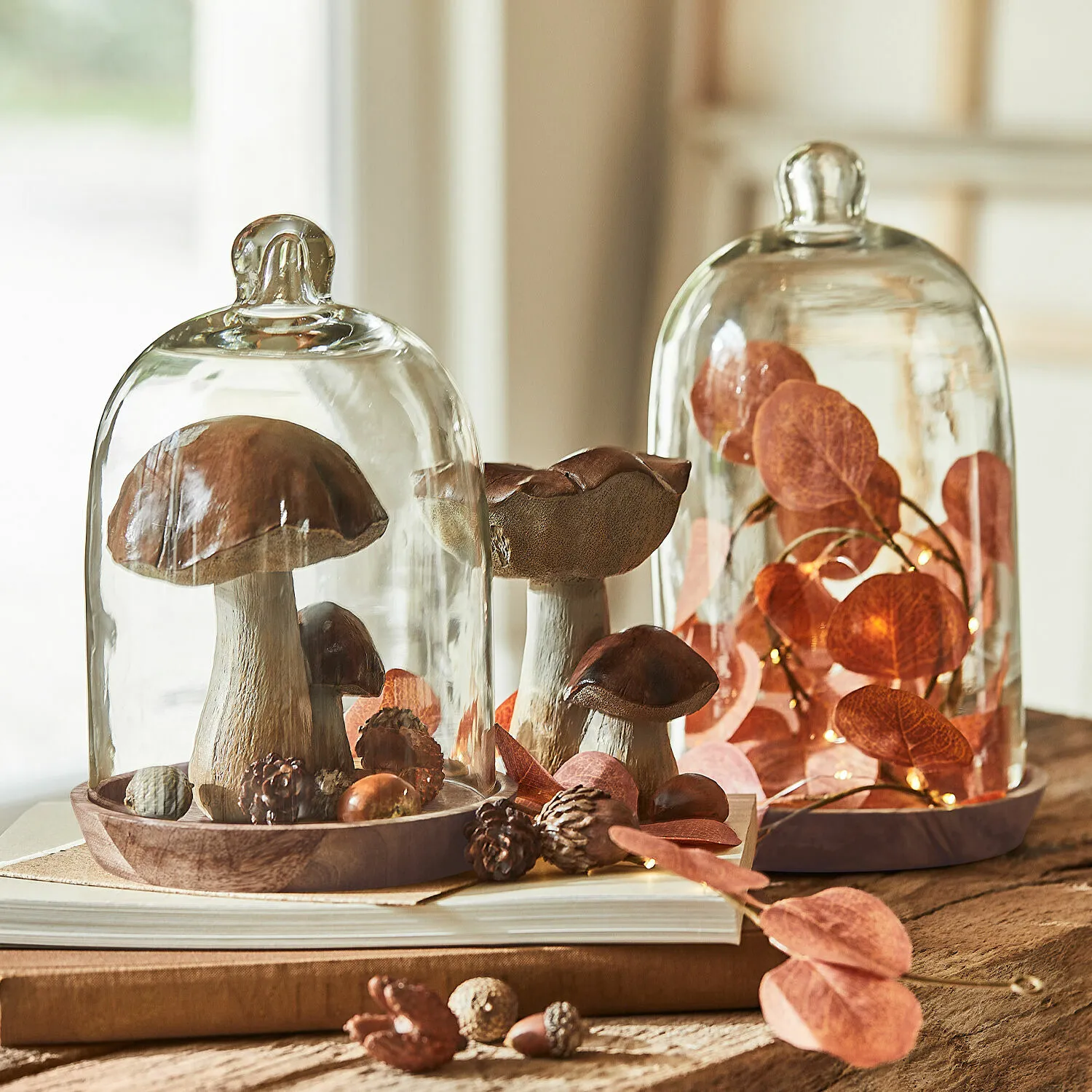 Deko-Pilz 2er Set Beenie – Bild 2