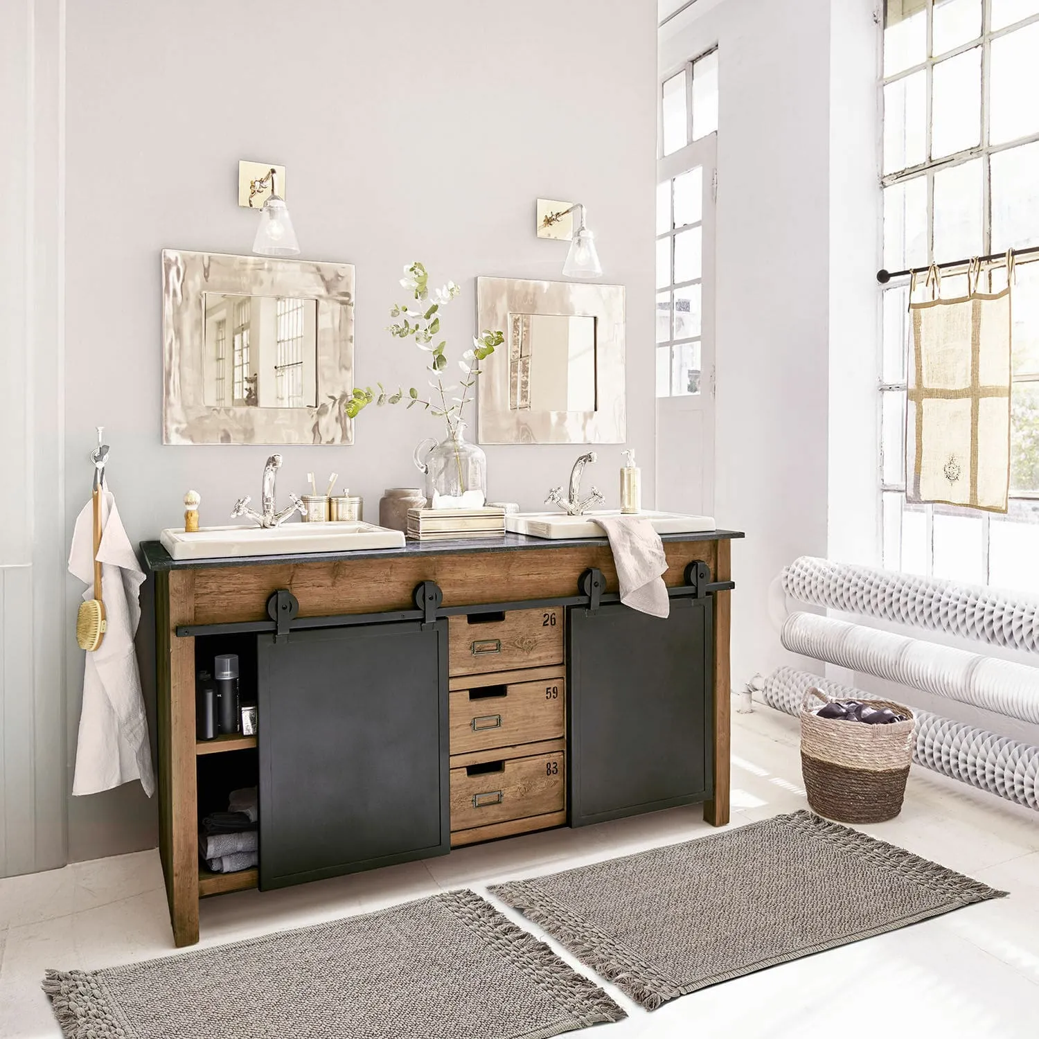 Badematte 2er Set Faelwyn – Bild 4