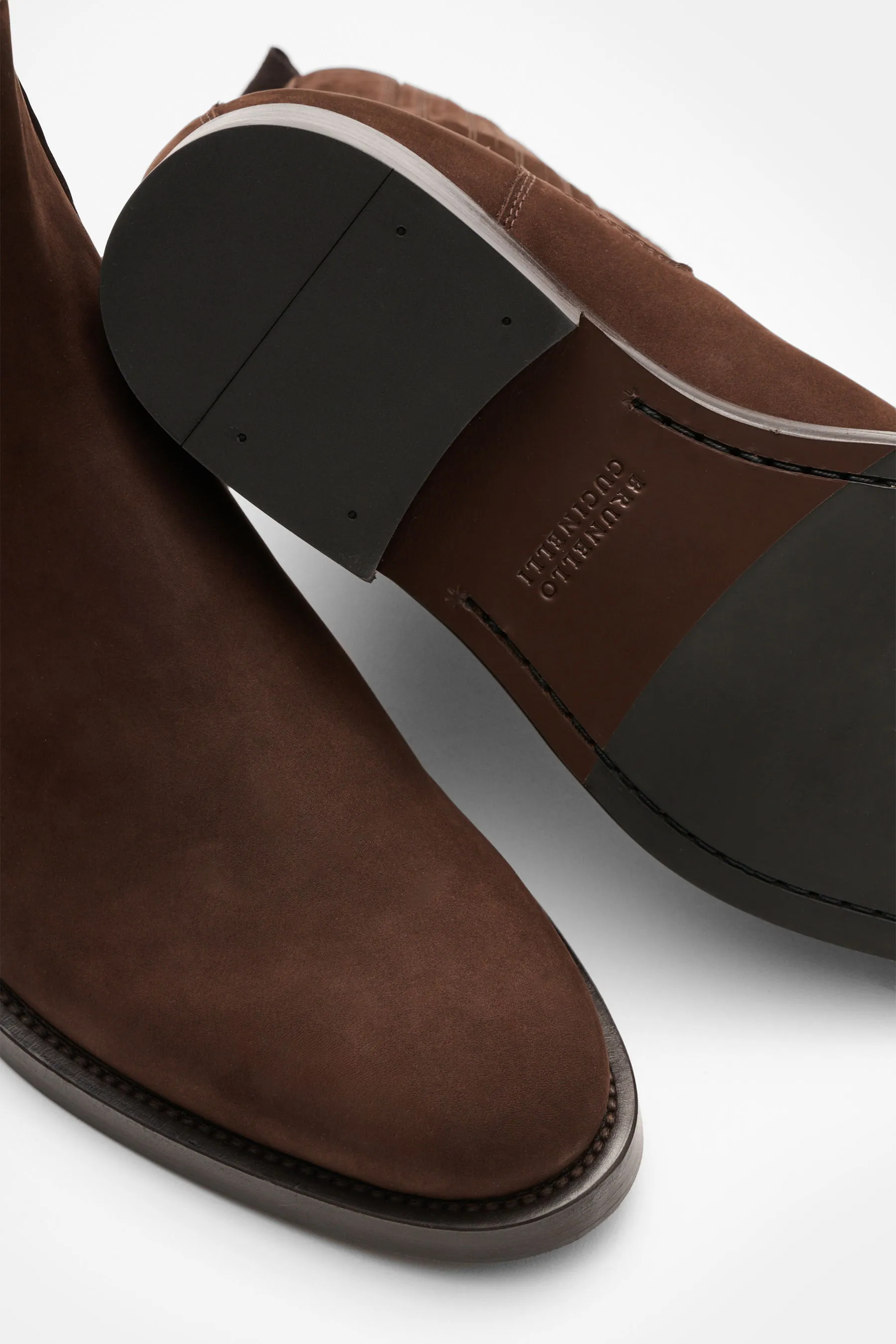 Brunello Cucinelli - Herren - Chelsea Boot dunkelbraun – Bild 3