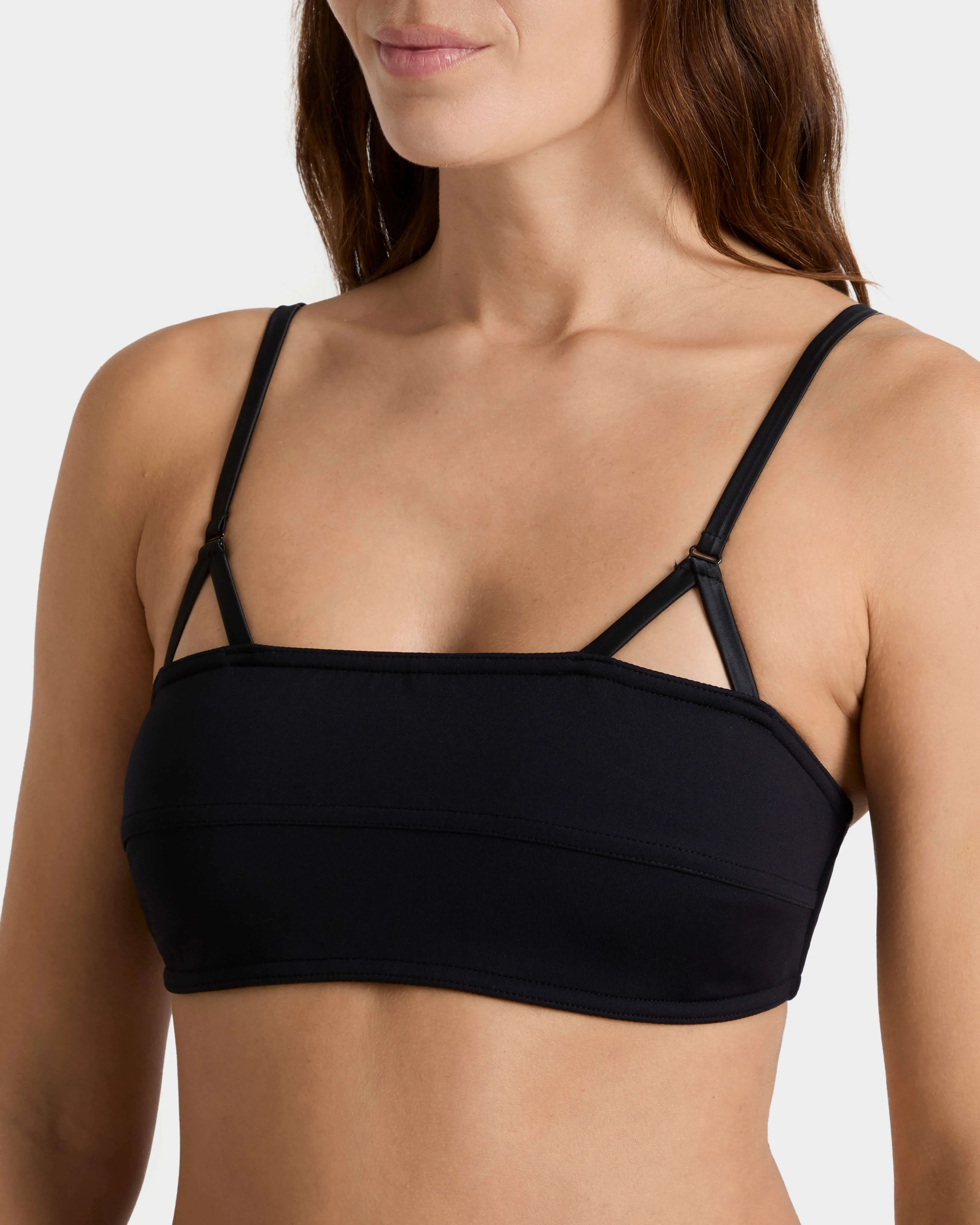 Vilebrequin - Solid Sculpting Bralette-bikinioberteil Für Damen - Bademode - Light - Schwarz - Größe S – Bild 4