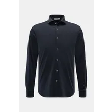 Stefan Brandt - Herren - Jersey-Hemd %27Otis%27 Haifisch-Kragen navy Stefan Brandt - Herren - Jersey-Hemd %27Otis%27 Haifisch-Kragen navy