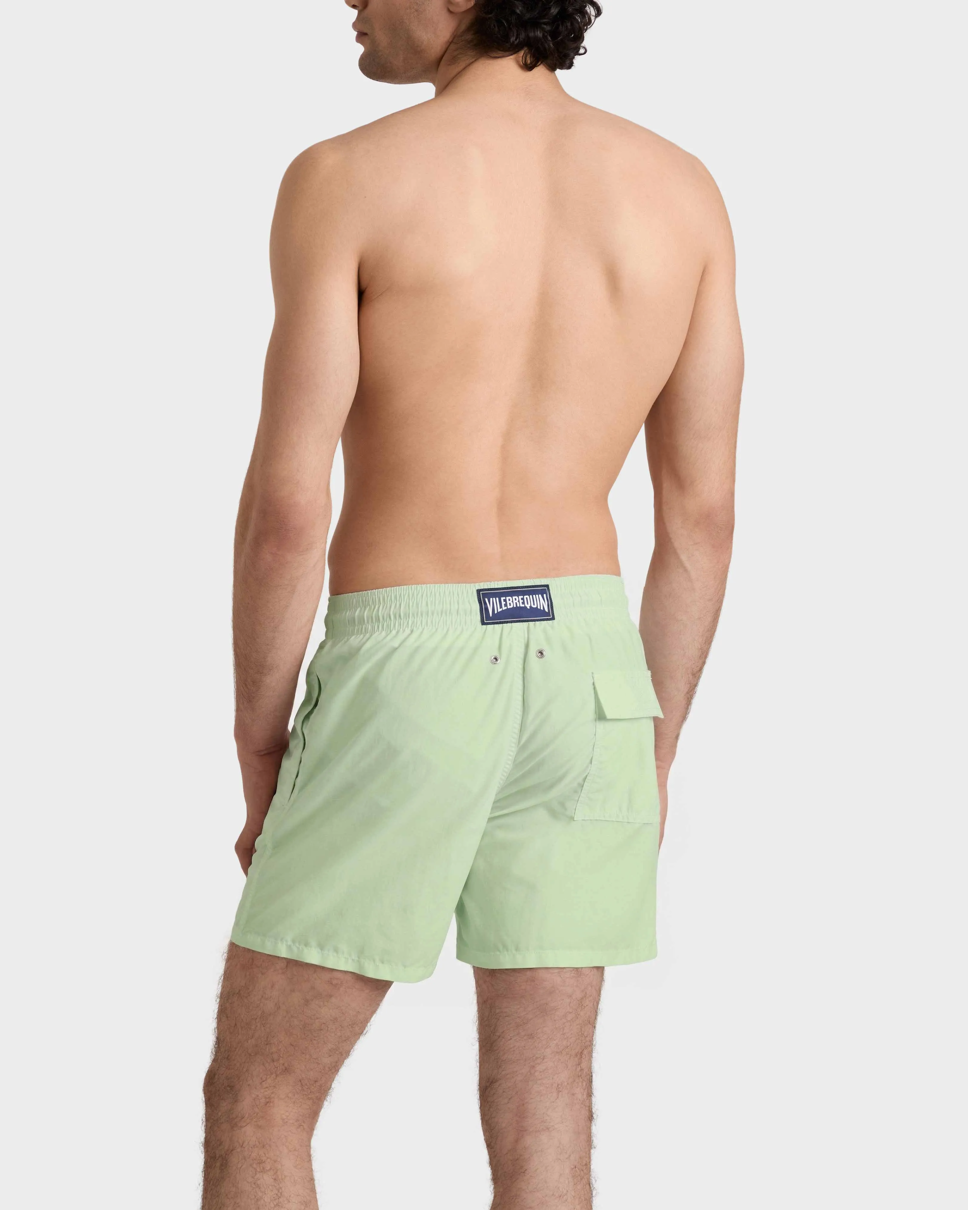 Vilebrequin - Solid Badeshorts Für Herren - Bademode - Moorea - Grün - Größe XS – Bild 4