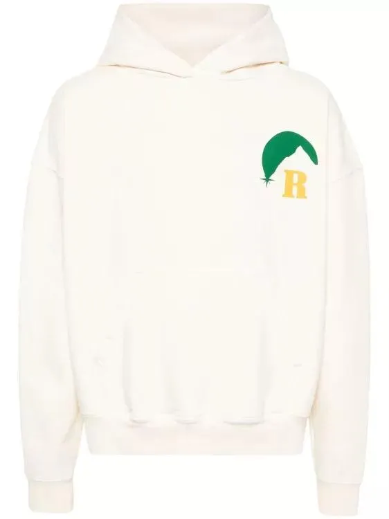 Rhude - Moonlight Cotton Hoodie - Größe M - beige Rhude - Moonlight Cotton Hoodie - Größe M - beige