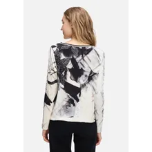 Printshirt mit Gummizug Printshirt mit Gummizug