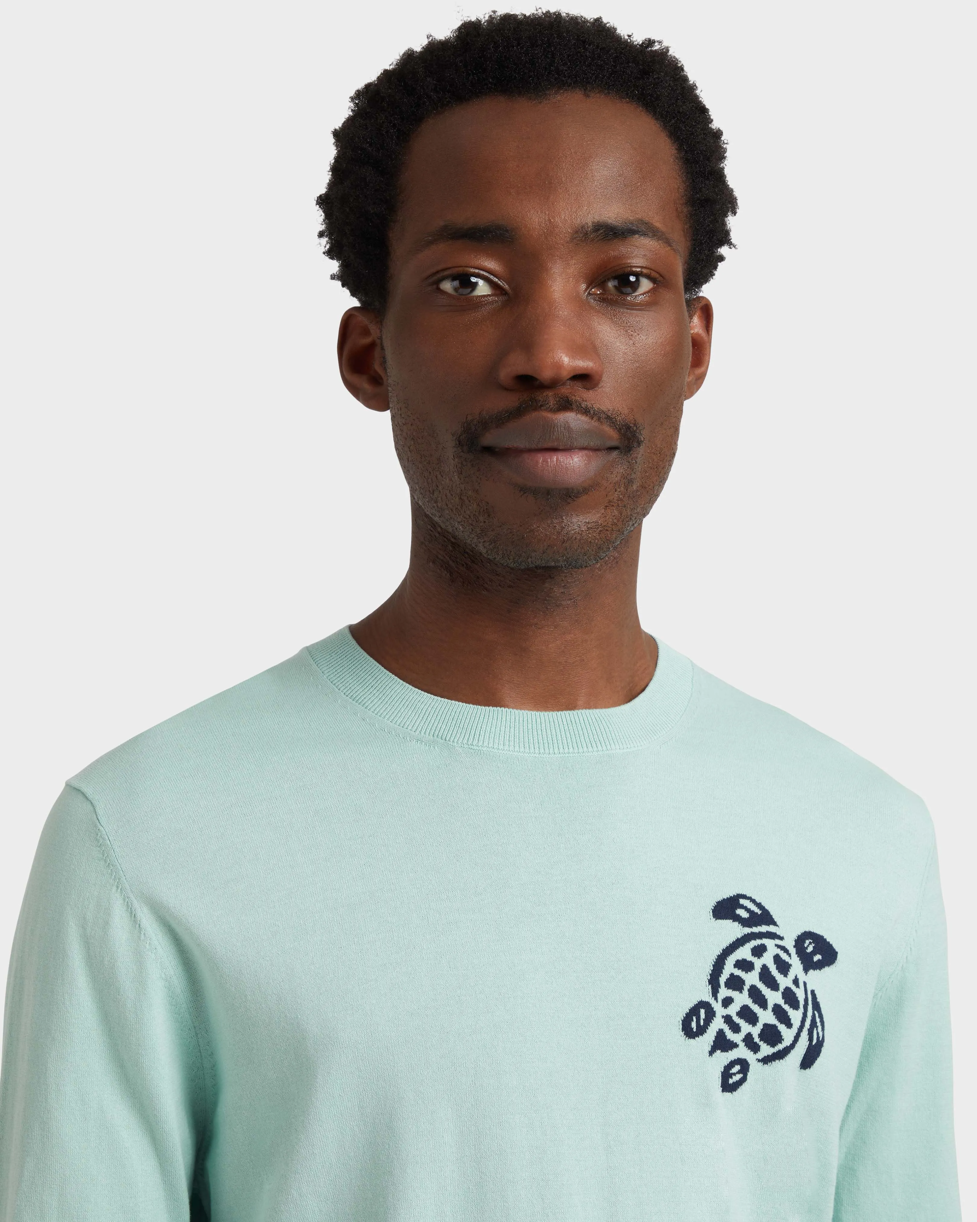 Vilebrequin - Turtle Pullover Aus Baumwolle Für Herren - Pullover - Rayol - Blau - Größe XXL – Bild 6