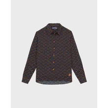 Vilebrequin - Micro Ronde Des Tortues Hemd Aus Baumwollvoile Für Herren - Hemd - Caracal - Orange - Größe S Vilebrequin - Micro Ronde Des Tortues Hemd Aus Baumwollvoile Für Herren - Hemd - Caracal - Orange - Größe S