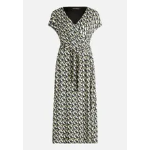 Jerseykleid mit V-Ausschnitt