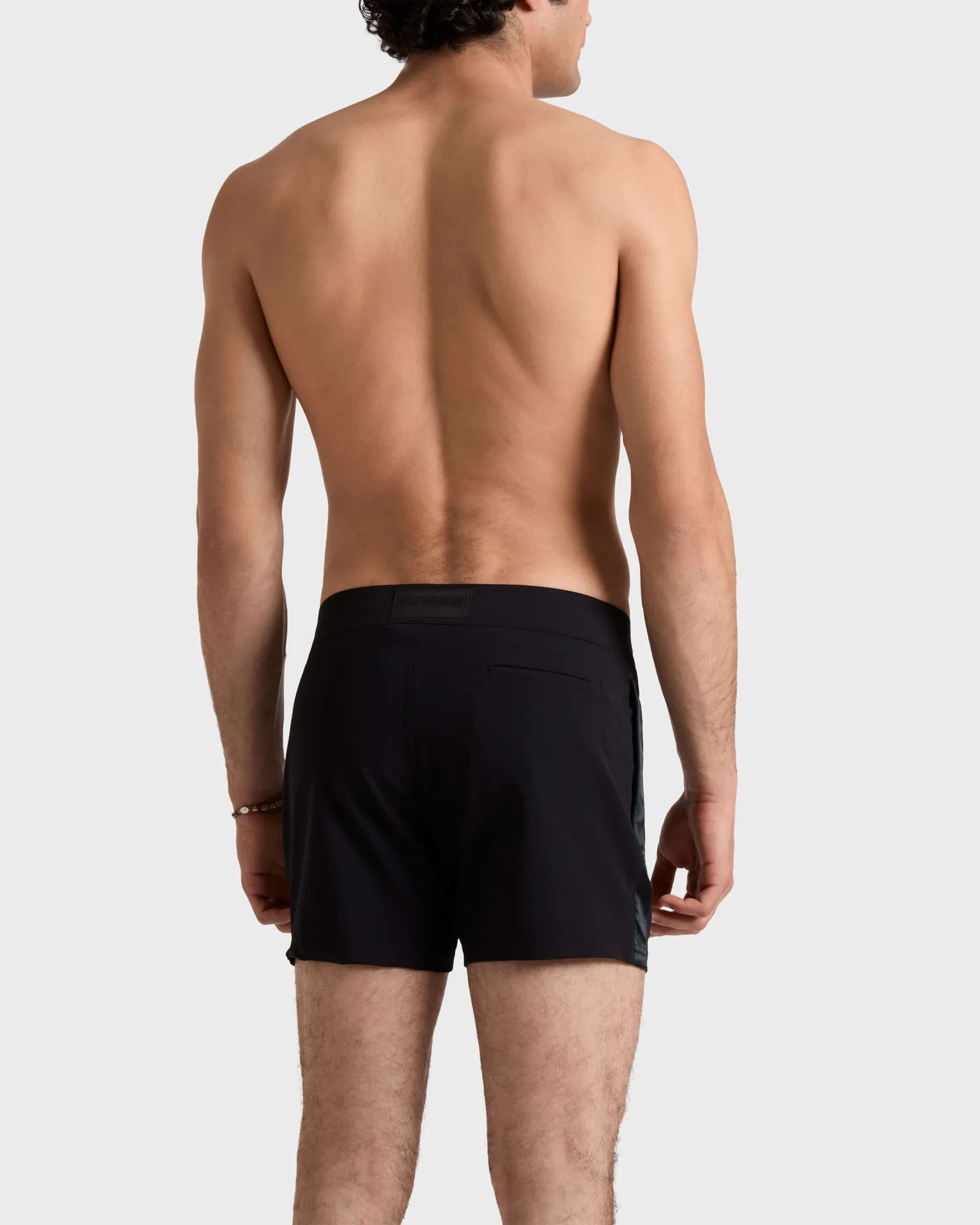 Vilebrequin - Herren-badeshorts Mit Flachem Bund Tailoring - Bademode - Midnight - Schwarz - Größe L – Bild 4