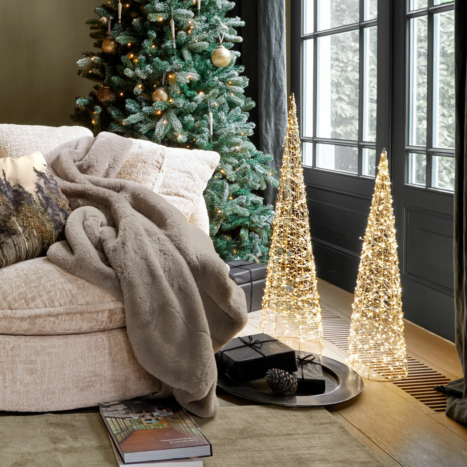 LED-Baum 2er Set Oakworth – Bild 4