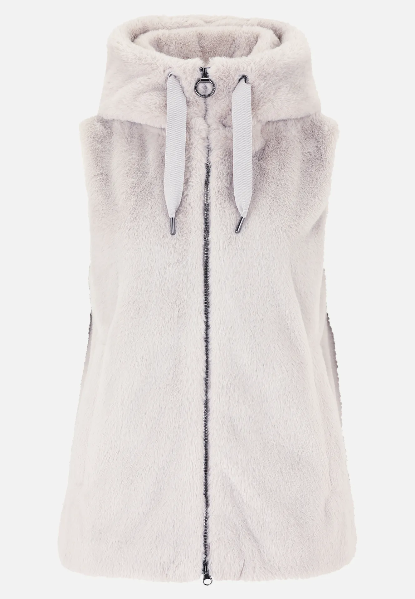 Plüschweste mit Kapuze – Bild 3