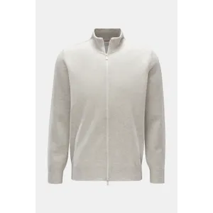 Brunello Cucinelli - Herren - Cashmere Strickjacke hellgrau Brunello Cucinelli - Herren - Cashmere Strickjacke hellgrau