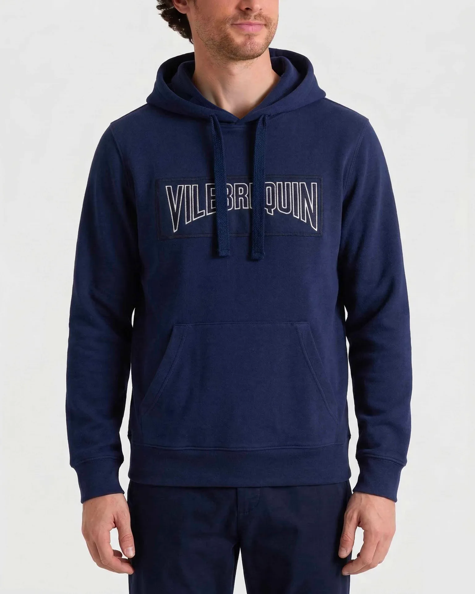 Vilebrequin - Solid Sweatshirt Aus Baumwolle Für Herren - Sweatshirt - Martin - Blau - Größe M – Bild 3