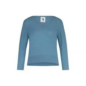 van Kukil - Kaschmir Pullover 47701885911386 - Größe M - dark blue van Kukil - Kaschmir Pullover 47701885911386 - Größe M - dark blue