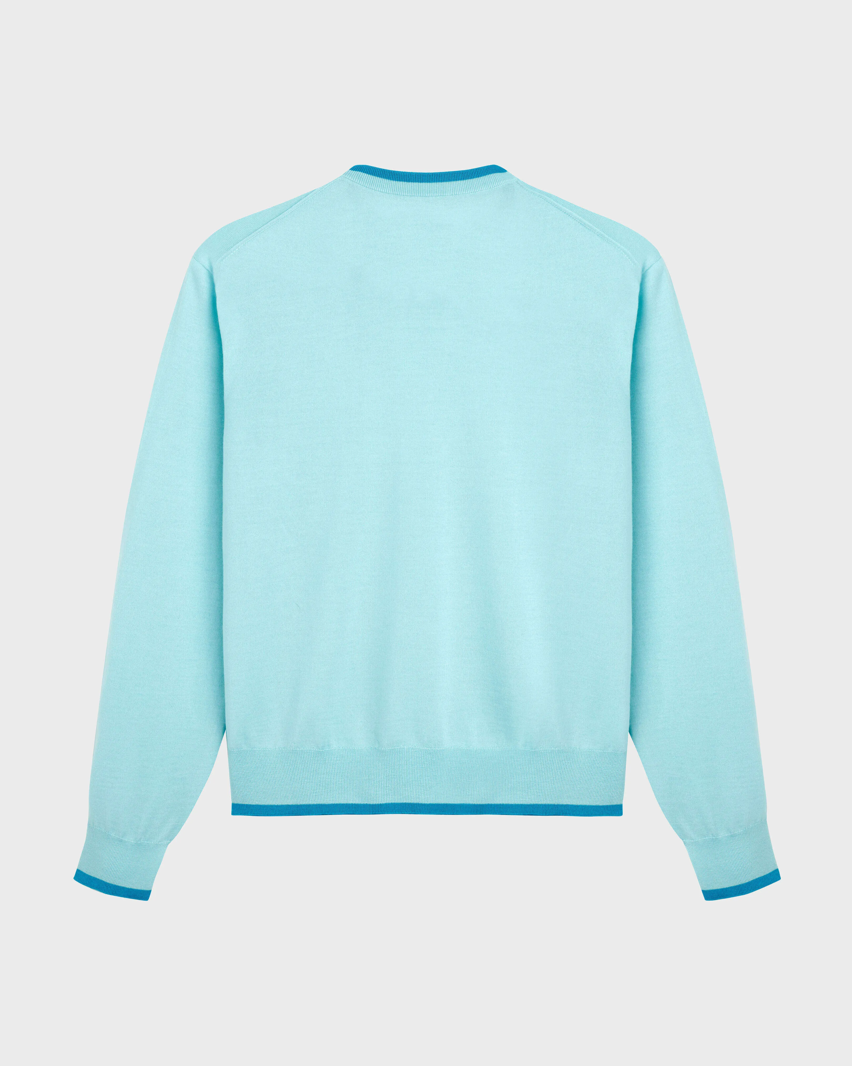 Vilebrequin - Rundhalspullover Aus Kaschmir, Seide Und Merinowolle Für Herren - Pullover - Pierre - Blau - Größe S – Bild 2