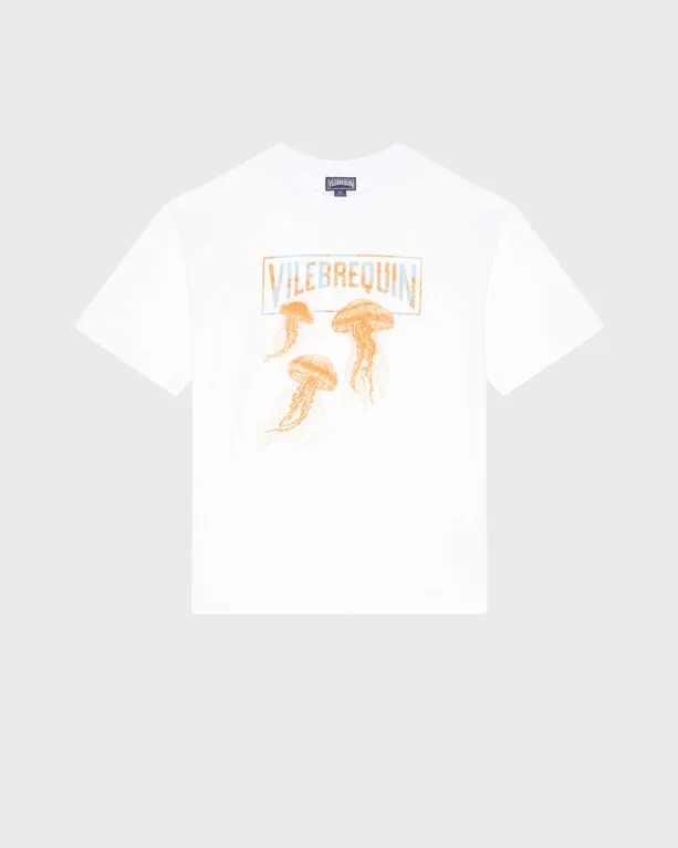 Vilebrequin - Medusa T-shirt Aus Bio-baumwolle Für Jungen - T-shirt - Galileo - Weiss - Größe 4 Vilebrequin - Medusa T-shirt Aus Bio-baumwolle Für Jungen - T-shirt - Galileo - Weiss - Größe 4
