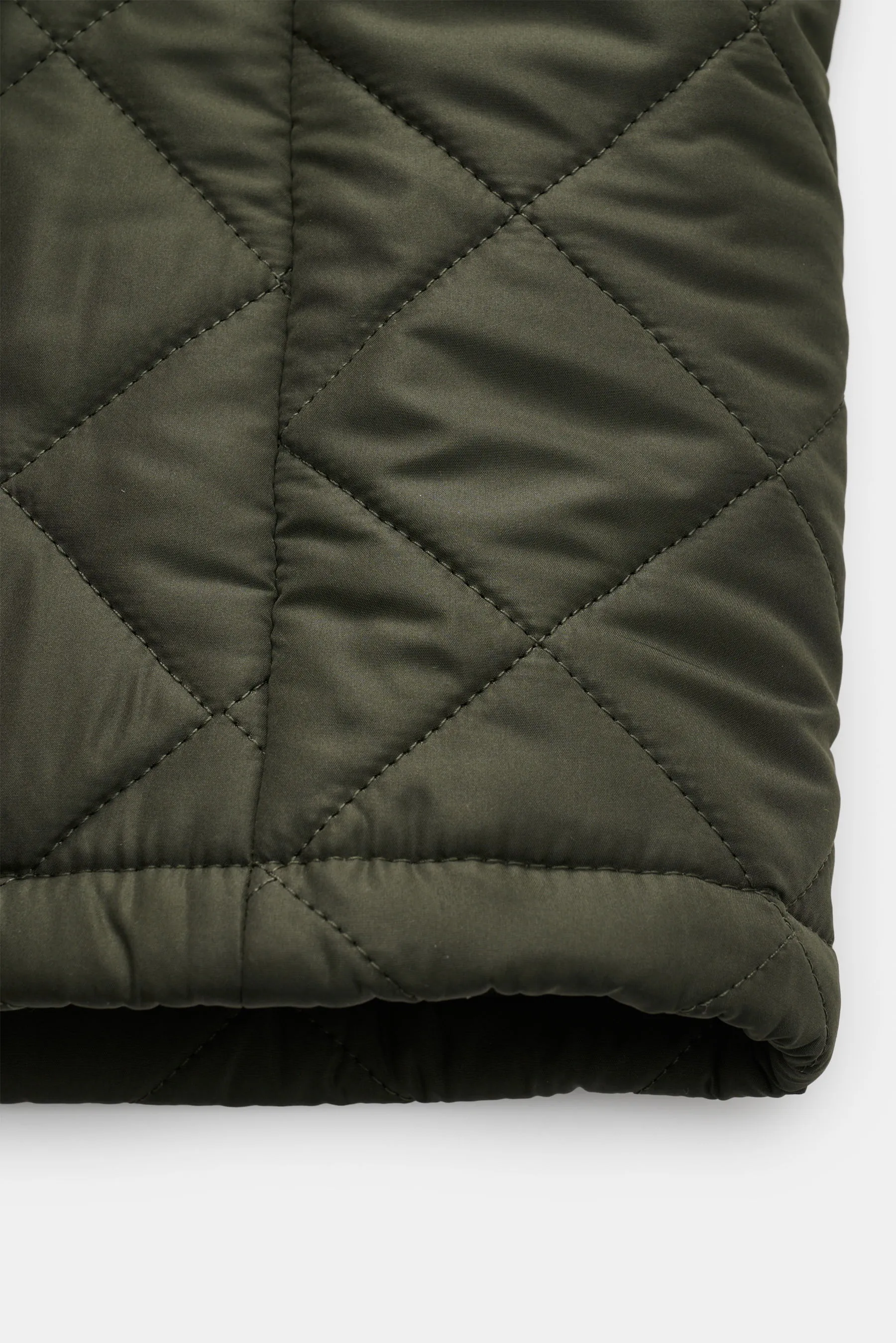 Barbour - Herren - Steppjacke 'Powell Quilt' dunkelgrün – Bild 6