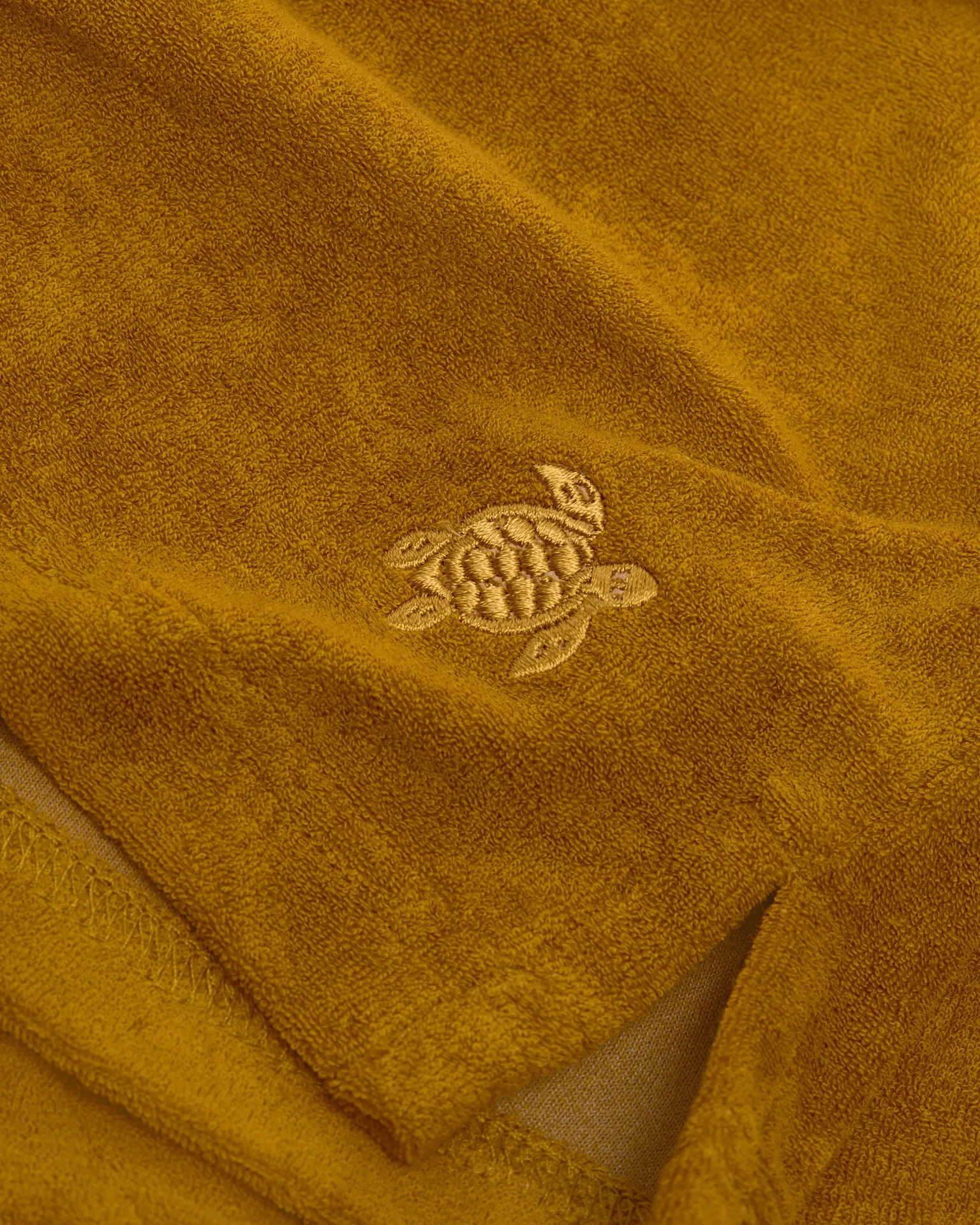 Vilebrequin - Solid Bowling-hemd Aus Frottee Für Herren - Hemd - Charli - Marone - Größe XXL – Bild 6