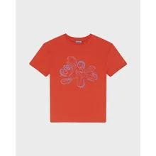 Vilebrequin - Octopus T-shirt Aus Bio-baumwolle Für Jungen - T-shirt - Gabin - Rot - Größe 12 Vilebrequin - Octopus T-shirt Aus Bio-baumwolle Für Jungen - T-shirt - Gabin - Rot - Größe 12