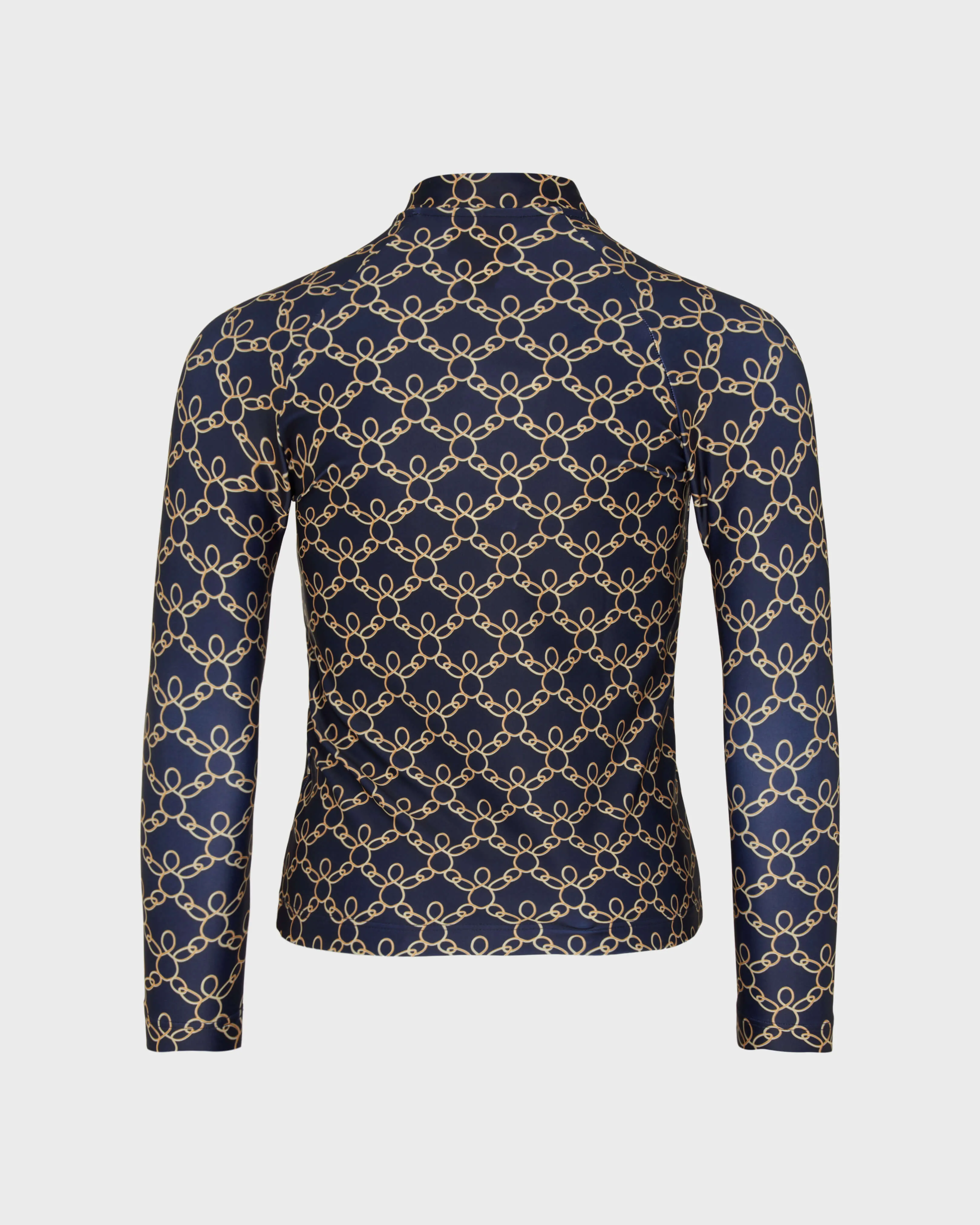 Vilebrequin - Langärmeliger Turtles Chain Rashguard Mit Reißverschluss Für Jungen - Rashguard - Ginko-zy - Blau - Größe 14 – Bild 2