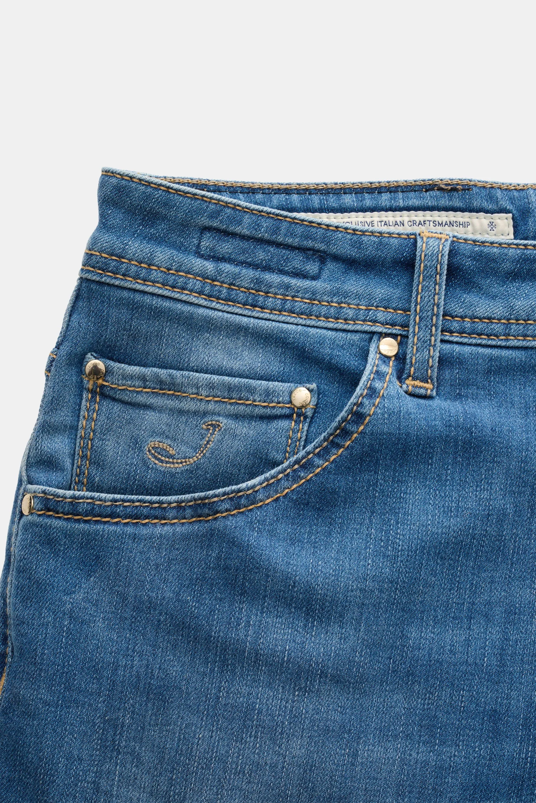 Jacob Cohen - Herren - Jeans 'Scott' hellblau – Bild 5