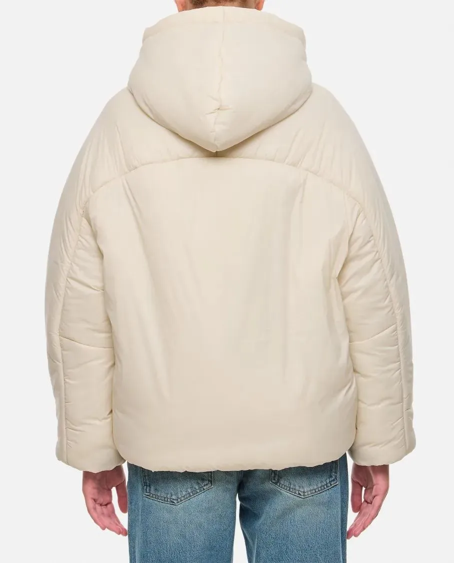 Mordecai - Padded Hooded Jacket - Größe M - beige – Bild 3