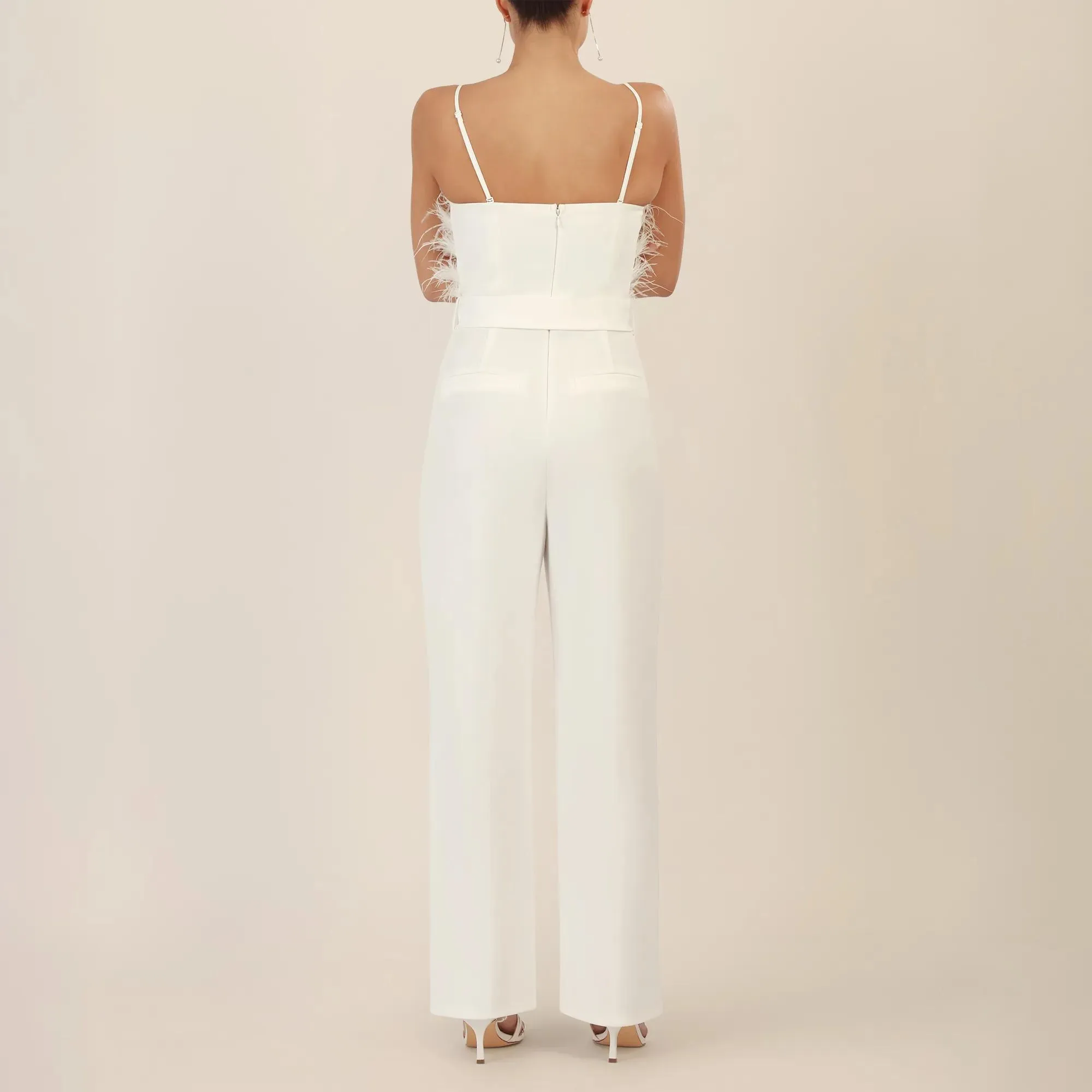 Apart - Abendoverall - Größe 40 - creme – Bild 2