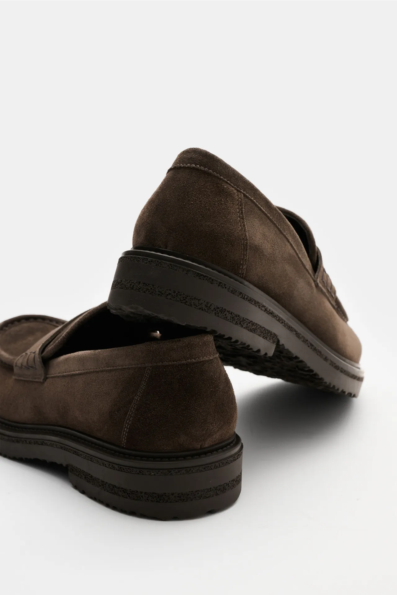 Sturlini - Herren - Penny Loafer 'Softy' dunkelbraun – Bild 4