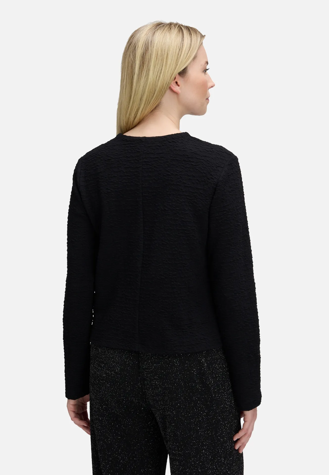 Sweatjacke mit Knöpfen Sweatjacke mit Knöpfen